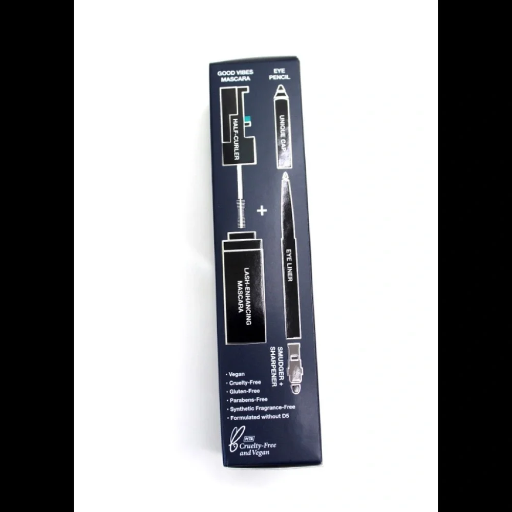 TreStiQue Mascara, Lash Curler, Eyeliner Duo Black